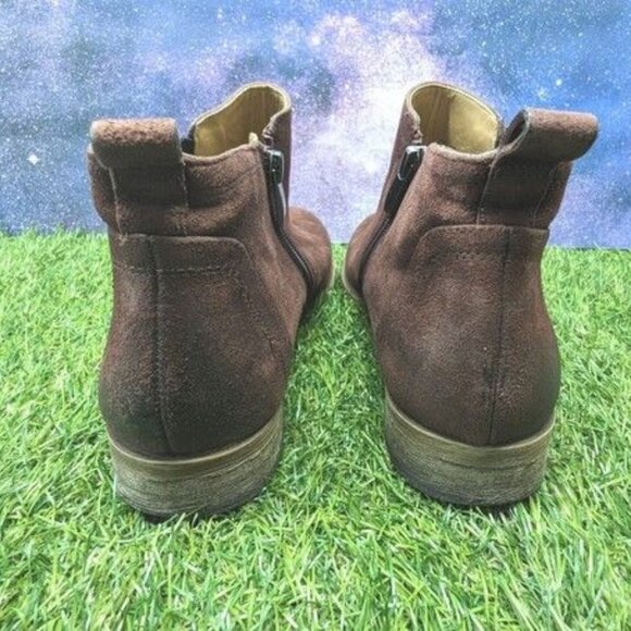 Franco Sarto Hancock Chelsea Ankle Booties Leather Boots Women's Shoes Size 7 - Picture 4 of 10